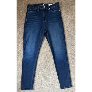 Rag & Bone Nina High Rise Ankle Skinny Jeans Size 29 Blue Color Carmen